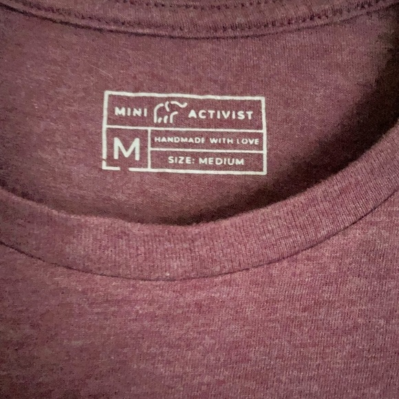 Mini Activist There is no Planet B Short Sleeve Tee M - Picture 4 of 6